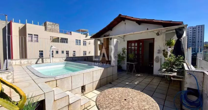 Cobertura à venda, 4 quartos, 2 suítes, 2 vagas, sagrada família - belo horizonte/mg