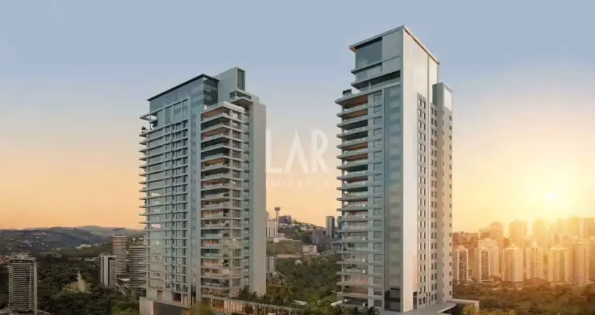 Apartamento à venda, 4 quartos, 4 suítes, 4 vagas, jardim das mangabeiras - nova lima/mg