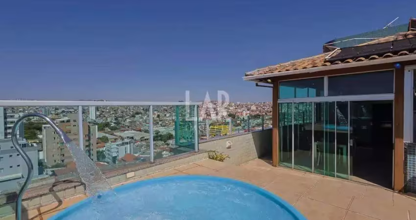 Cobertura à venda, 4 quartos, 1 suíte, 4 vagas, nova floresta - belo horizonte/mg