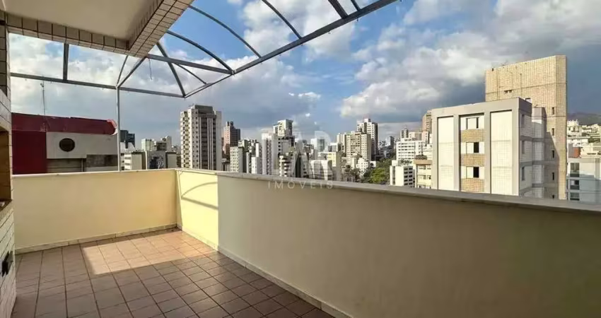 Cobertura à venda, 2 quartos, 2 suítes, 2 vagas, carmo - belo horizonte/mg