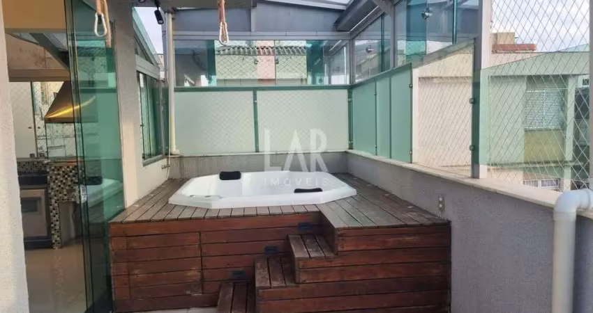 Cobertura à venda, 3 quartos, 1 suíte, 2 vagas, barroca - belo horizonte/mg