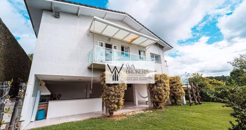 Casa com 5 dormitórios à venda, 587 m² por r$ 2.400.000,00 - villa de macedônia - cotia/sp