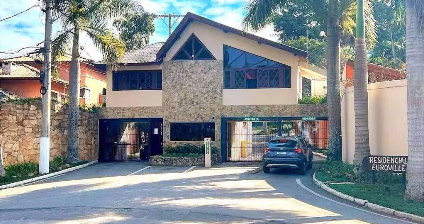 Casa com 3 dormitórios à venda, 430 m² por r$ 2.400.000,00 - residencial euroville - carapicuíba/sp