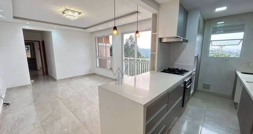 Apartamento com 3 quartos à venda, 76 m² por r$ 550.000 - chácara do solar iii - santana de parnaíba/sp