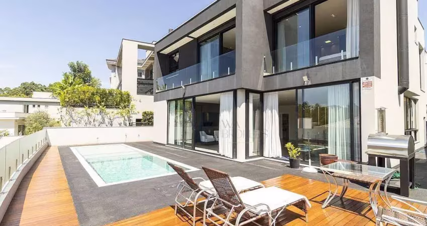 Casa com 4 dormitórios à venda, 450 m² por r$ 6.350.000,00 - tamboré - santana de parnaíba/sp