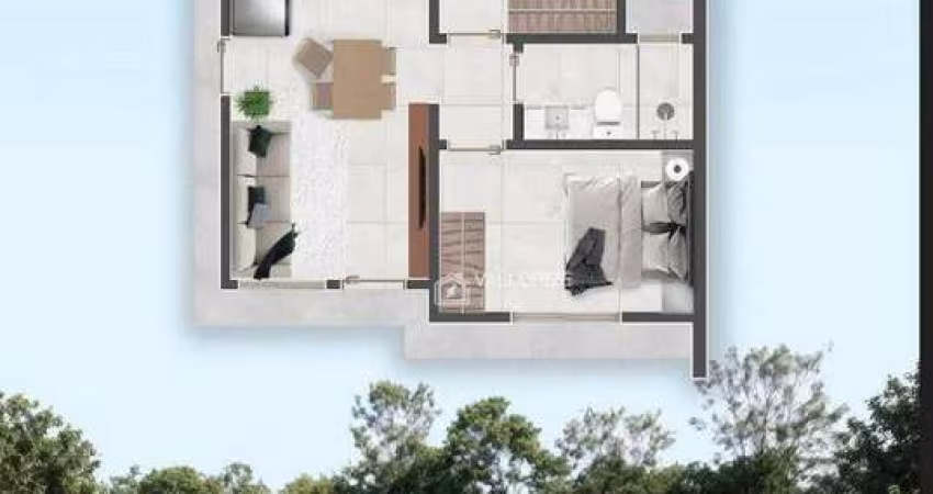 Casa com 2 dormitórios à venda, 45 m² por R$ 255.000,00 - Loteamento Parque Recreio - São Leopoldo/RS