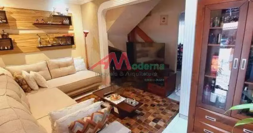 Venda sobrado demarchi: 3 dormitórios e 1 suíte por r$579mil