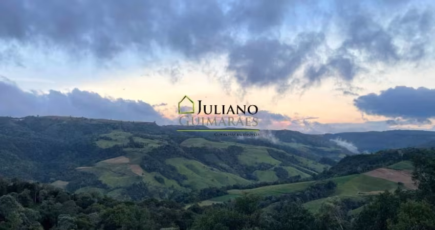 EXCELENTE Terreno, ALTO com VISTA, com 63,5 hectares á venda em Leoberto Leal