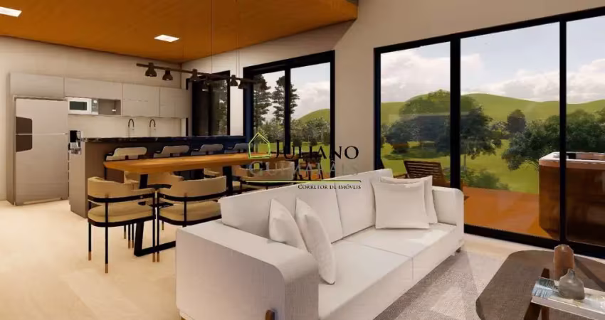 Casa à venda em condomínio fechado - rancho queimado/sc.