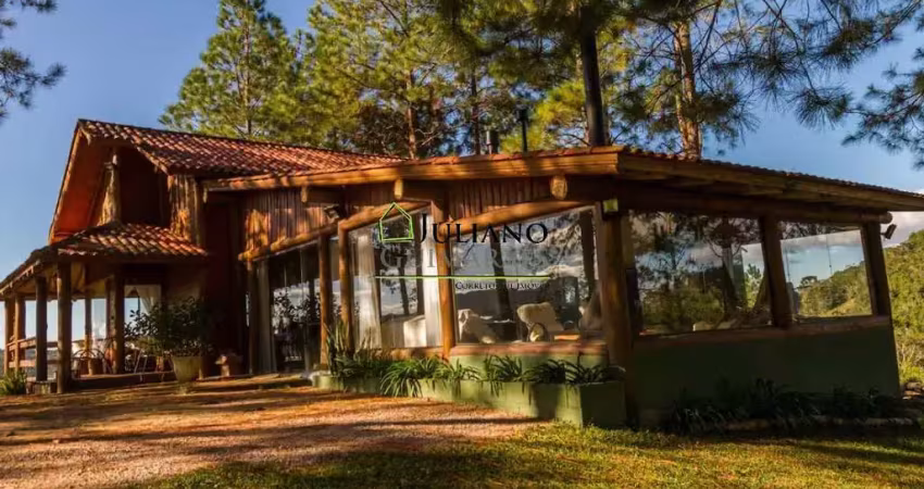 Linda casa de campo á venda no pinheiral, rancho queimado sc