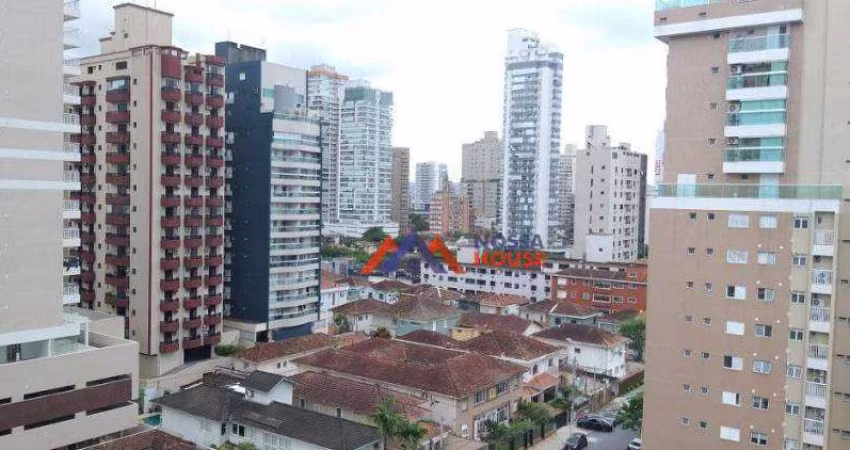 Apartamento com 2 dormitórios à venda, 69 m² por R$ 770.000,00 - Boqueirão - Santos/SP