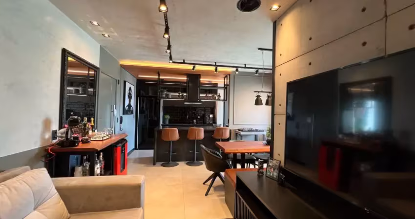 Apartamento de 2 dormitórios 74m² no gonzaga com lazer completo
