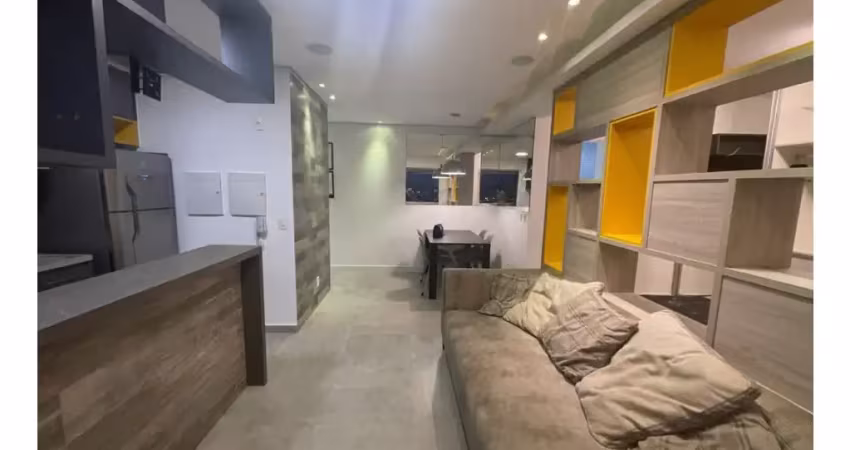 Apartamento de 1 dormitório 47m² no emirado semimobiliado