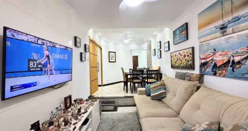 Apartamento de 3 dormitórios 96m² na quadra da  praia na aparecida