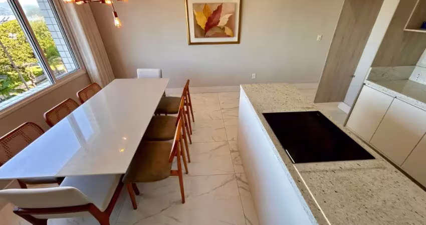 Apartamento de 3 dormitórios 120m² frente mar no gonzaga