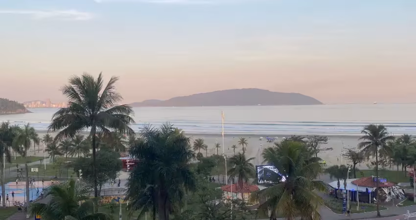 Apartamento á venda reformado com 2 quartos e vista mar – itararé, são vicente