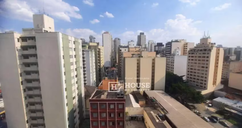 Apartamento com 1 dormitório à venda, 58 m² por r$ 320.000,00 - parque santa cecília - são paulo/sp