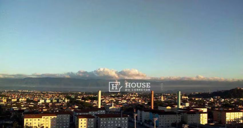 Apartamento com 3 dormitórios à venda, 68 m² por r$ 376.000,00 - castelo - santos/sp