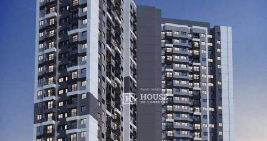 Apartamento com 2 dormitórios à venda, 37 m² por R$ 403.941,20 - Vila Mascote - São Paulo/SP
