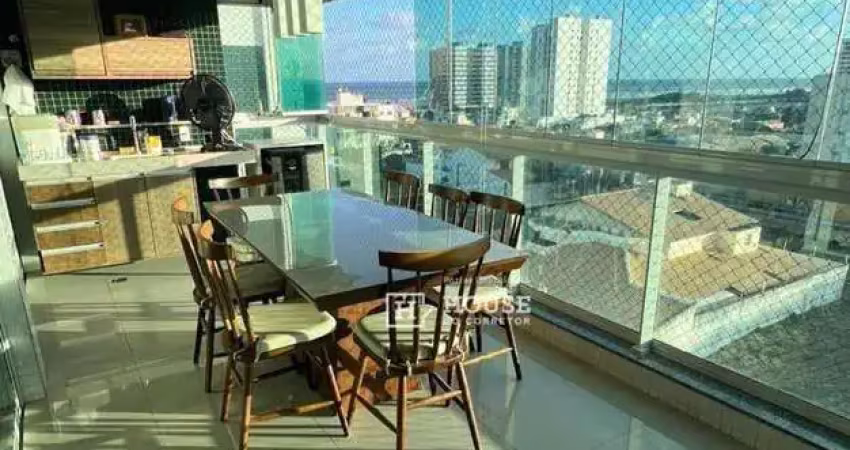 Apartamento com vista para o mar, com 3 dormitórios à venda, 150 m² por R$ 1.199.000 - Atalaia - Aracaju/SE
