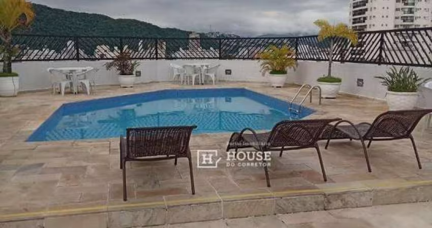 Apartamento com 2 dormitórios à venda, 86 m² por R$ 529.000,00 - José Menino - Santos/SP