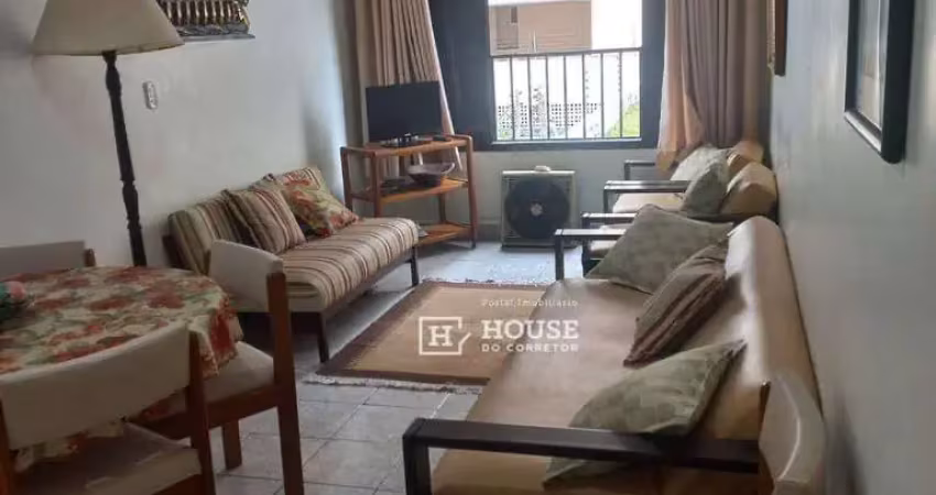 Apartamento com 2 dormitórios para alugar, 74 m² por r$ 300,01/dia - vila alzira - guarujá/sp