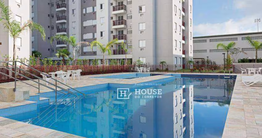 Apartamento com 2 dormitórios à venda, 48 m² por R$ 210.000,00 - Castelo - Santos/SP