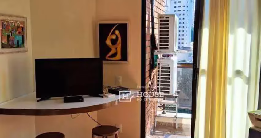Flat com 1 dormitório à venda, 40 m² por R$ 450.000,00 - Jardim Ampliação - São Paulo/SP