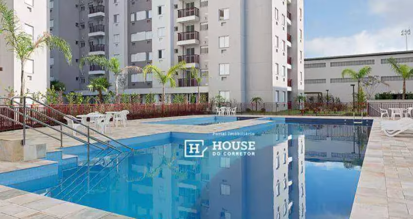 Apartamento com 2 dormitórios à venda, 49 m² por r$ 300.000,00 - castelo - santos/sp