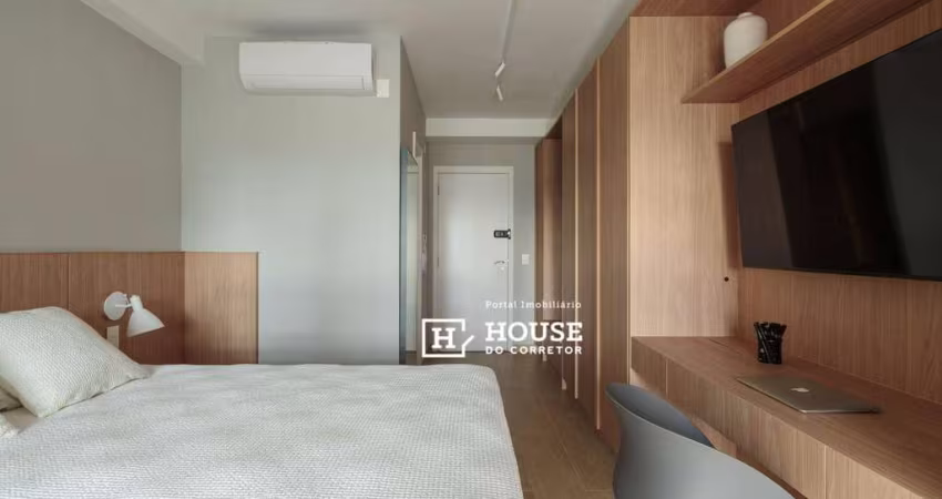 Studio com 1 dormitório, 32 m² - venda por R$ 790.000,00 ou aluguel por R$ 4.846,00/mês - Jardim das Acácias - São Paulo/SP
