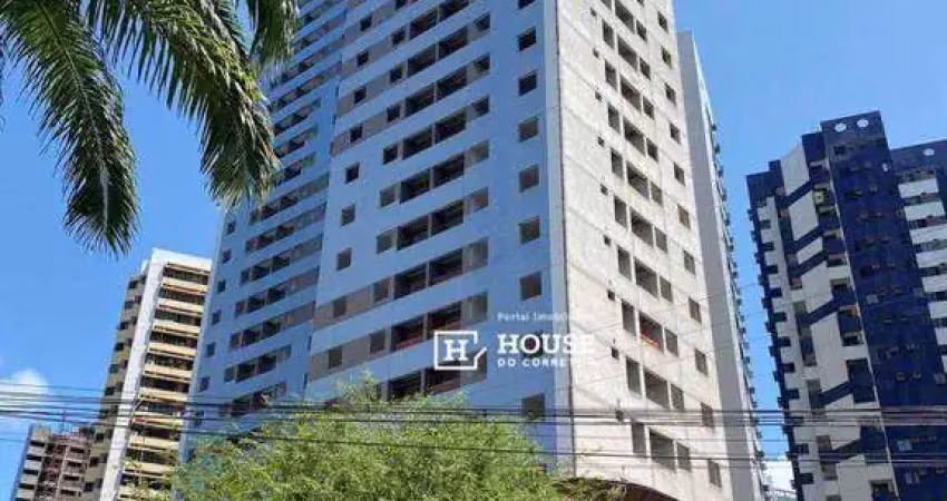 Apartamento com 2 dormitórios à venda, 44 m² por r$ 470.000,00 - boa viagem - recife/pe