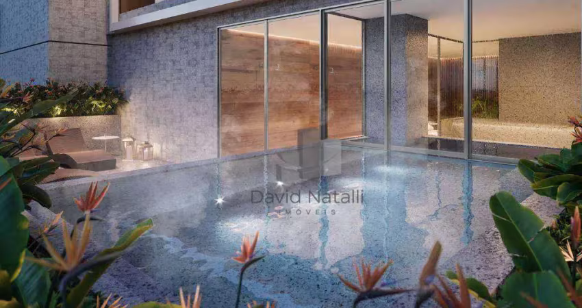 Apartamento com 4 dormitórios à venda, 154 m² por r$ 2.547.200,00 - praia da costa - vila velha/es