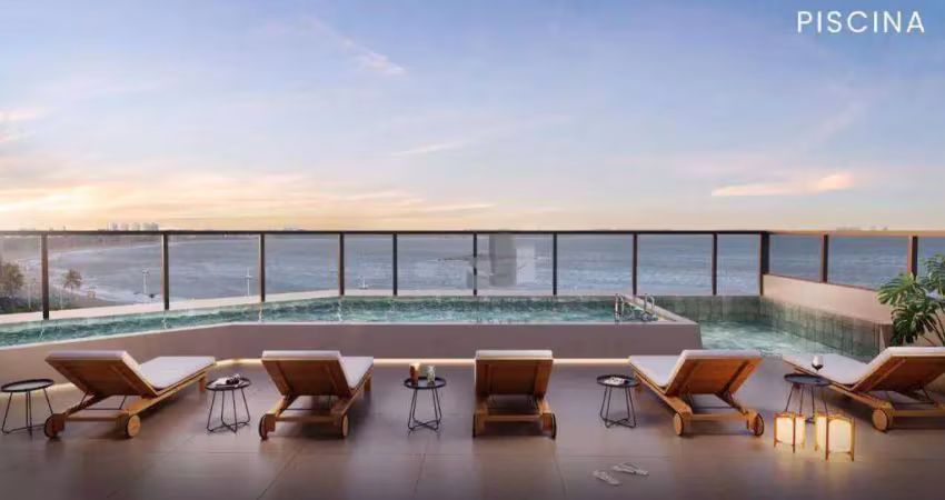 Lançamento luxuoso de frente para o mar de camburi!