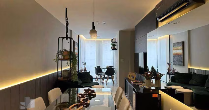 Apartamento com 2 dormitórios à venda, 72 m² por r$ 1.350.000,00 - praia do canto - vitória/es