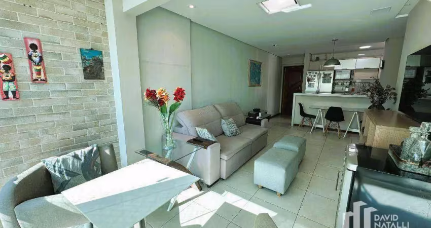 2 quartos com escritório na praia do canto – moderno e bem localizado!