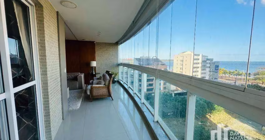 Apartamento de 156m² com vista para o mar em jardim camburi