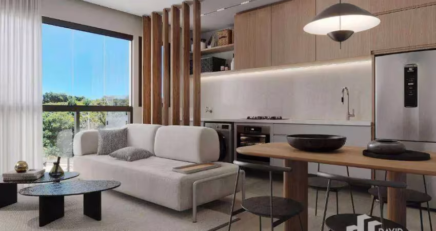 Pré-lançamento apartamento de 1 quarto na praia do canto