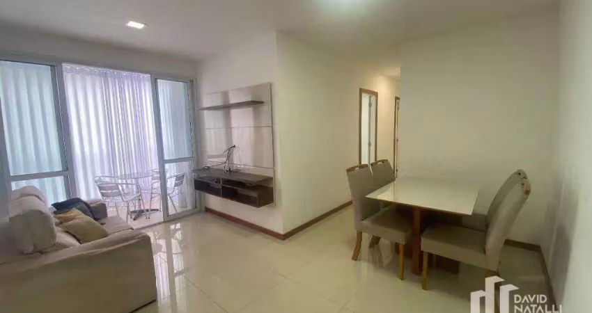 Apartamento com 2 quartos para alugar, 63 m² por r$ 4.220/mês - praia de itaparica - vila velha/es