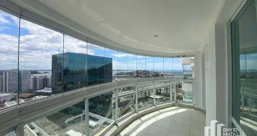 Apartamento com 2 quartos com vista para alugar, 70 m² por r$ 4.066/mês - enseada do suá - vitória/es