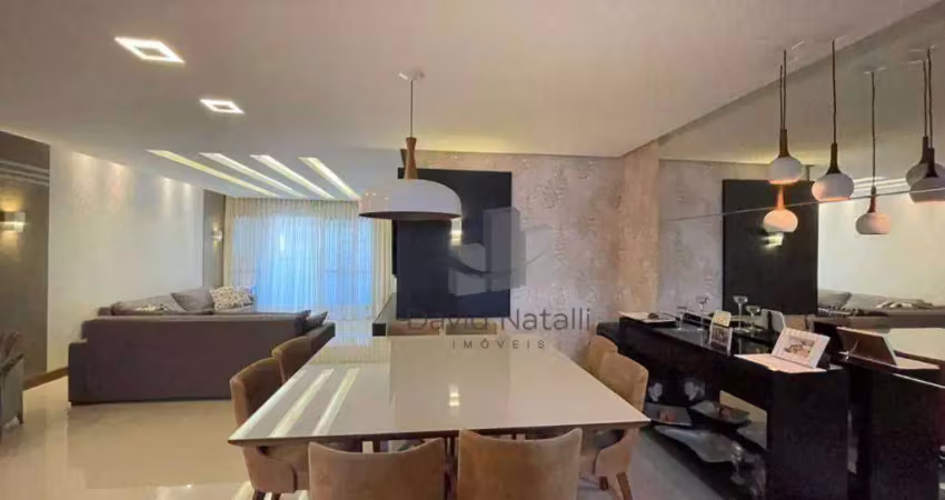 Apartamento com 4 dormitórios para alugar, 200 m² por r$ 2.889,00/mês - praia do canto - vitória/es