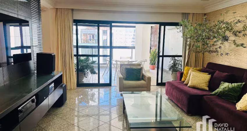 Apartamento com 4 dormitórios para alugar, 232 m² por r$ 17.558/mês - praia do canto - vitória/es