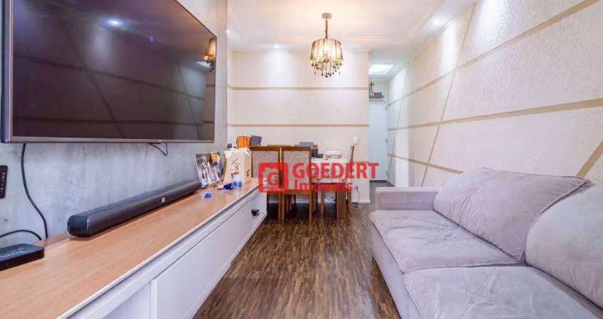 Apartamento condomínio vale verde - edifício bahia com 3 dormitórios à venda, 75 m² - jardim testae - guarulhos/sp