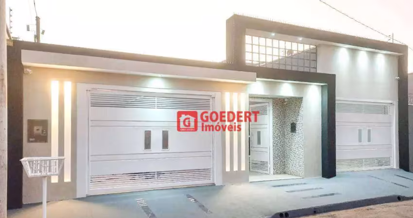 Casa com Piscina e 3 Suítes 'PORTEIRA FECHADA' à Venda - terreno com 306 m² por R$ 700.000 - Zona Rural - Aparecida do Taboado/MS