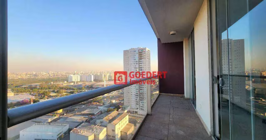Apartamento studio condomínio first com 1 dormitório à venda, 38 m² por r$ 350.000 - vila augusta - guarulhos/sp