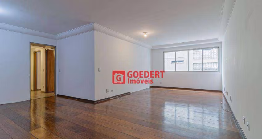 Apartamento Edifício Andrômeda com 3 dormitórios sendo 1 suíte à venda, 150 m² por R$ 1.800.000 - Jardim Paulista - São Paulo/SP