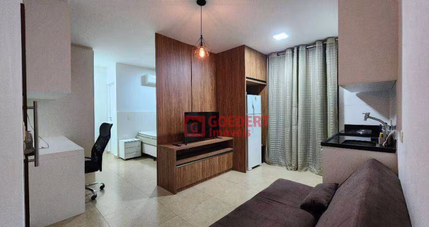 Apartamento Studio Condomínio First com 1 dormitório para alugar, 38 m² por R$ 2.564/mês - Vila Augusta - Guarulhos/SP