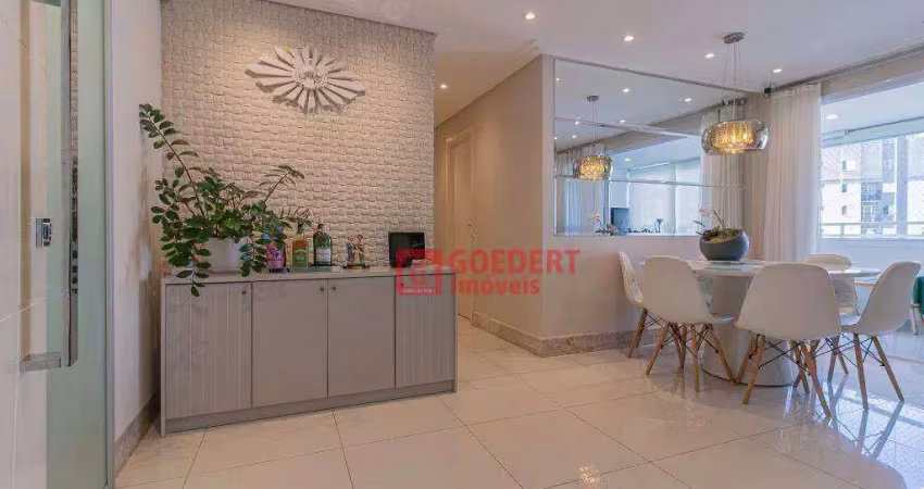 Apartamento condomínio residencial supremo com 4 dormitórios para alugar, 108 m² por r$ 5.773/mês - vila augusta - guarulhos/sp