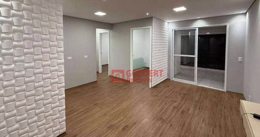 Apartamento Condominio The Gate com 3 dormitórios à venda, 77 m² por R$ 850.000 ou aluguel por R$ 5.250/mês - Jardim Flor da Montanha - Guarulhos/SP