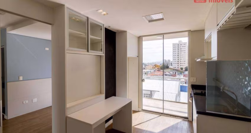 Apartamento Studio Condomínio First com 1 dormitório para alugar, 38 m² por R$ 2.265/mês - Vila Augusta - Guarulhos/SP