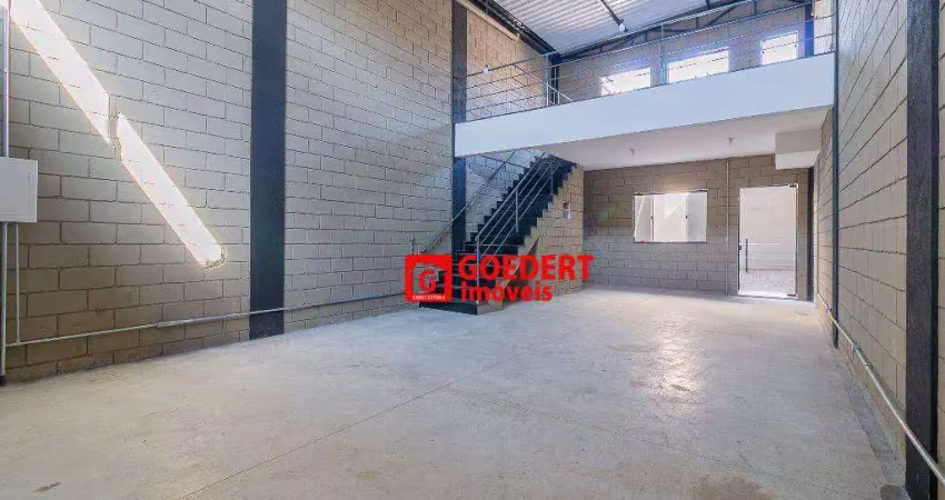 Galpão novo para alugar, 125 m² por r$ 5.845/mês - vila barros - guarulhos/sp